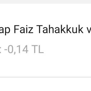 VakıfBank Ek Hesap Faiz Tahakkuku Saçmalığı