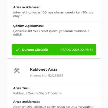Kablo Net Hız Probleminin Giderilmemesi