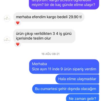 Hashatun Giyim Firmasından Şikayetçiyim!