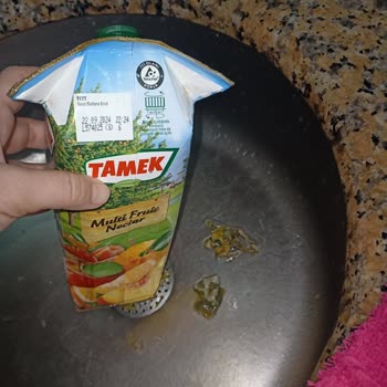 Tamek Meyve Suyunun İçinden Çıkanlar