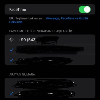 Turkcell E-sim FaceTime Ve İmessage Etkinleştirme Sorunu