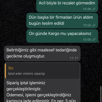 Babil (babil.com) Siparişim Teslim Edilmedi Günlerce Kargoya Verilmedi