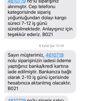 Wnt.com.tr Mağduriyeti Aylardır Gelmeyen Telefon ve İade Yok