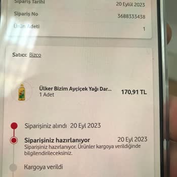 Her Şey Yanımda Siparişi İptal Edememe