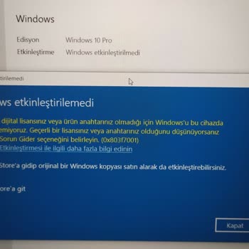 Durmaplay Sahte Windows KEY