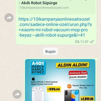 A101 Online Alışveriş Sitesi Hakkında Şikayet