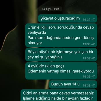 Şehri Moda Butik Alışveriş Sonrası Süreç