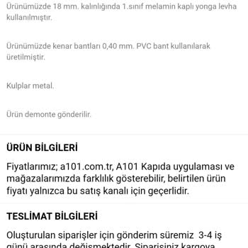 A101 Ürünleri Göndermiyor Müşteri Hizmetlerine Bağlanamıyorum