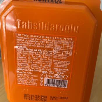 Tahsildaroğlu Klasik Beyaz İnek Peyniri