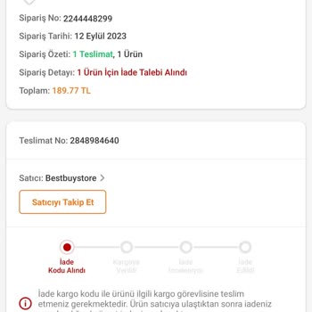 Trendyol Un Müşterilerini Mağdur Etmesi Bilgilendirmesi
