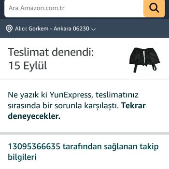 Yun Express Kargomu Teslim Etmedi