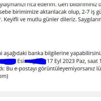 Morhipo Keyfi İptal Ettiği Siparişimin Parasını 9 Gündür İade Etmiyor!