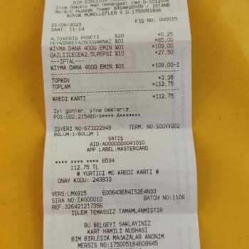 BİM Reyon Fiyatından Ürünün Satılmaması