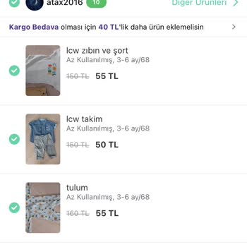 Dolap Kupon ve Satıcı Teklifleri Sepete Yansımıyor!