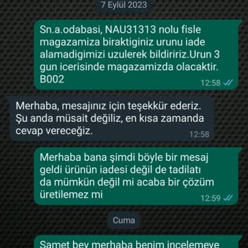 Nautica Müşteriyi Önemsemiyor Çözüm Üretmiyor Paranız Çöp Olmasın.