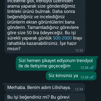 Trendyol Adı Altında İş