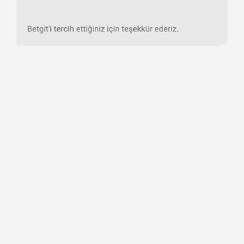 Betgit El Değiştirdi Kazanç Sıfır