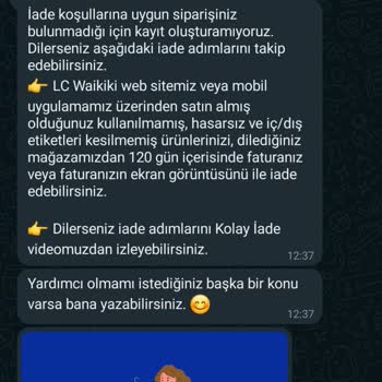 LCW Ve Madmext Satıcı İade Almıyor