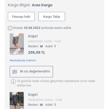 LCW Ve Madmext Satıcı İade Almıyor