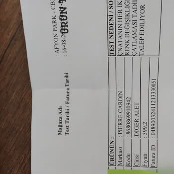 Boyner Mağazacılık Ve Pierre Cardin Çanta Değişim Sorunu