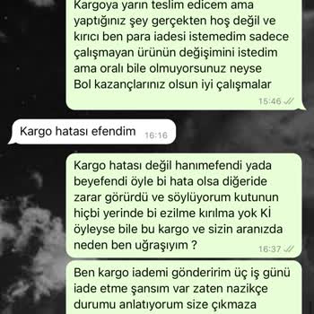 DeepClean Bozuk Ürün Gönderimi