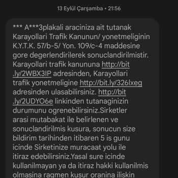 Sigorta Bilgi ve Gözetim Merkezi Aracım Olmadığı Halde SMS Geliyor