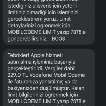 Vodafone Apple Hizmeti Satın Alma Hizmeti
