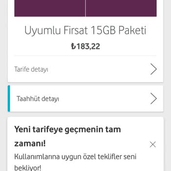 Vodafone Hoşgeldin Uyumlu 2. Dönem Kampanyamı Devam Ettirmiyor