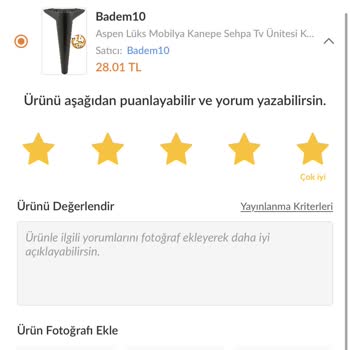 Trendyol Yorum Yapamıyorum Yardım