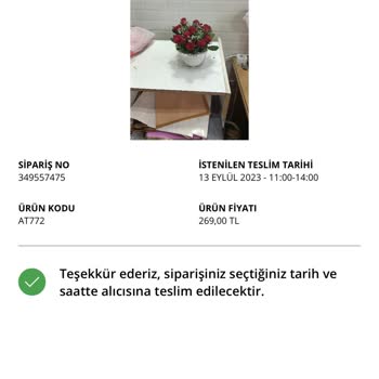 Çiçek Sepeti Eksik Ürün Ve Ürünün Arkasında Duramama