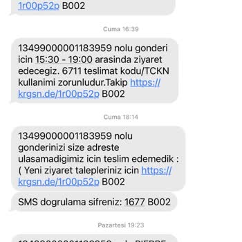 Kargomsende Kargo Teslimat Sorunu