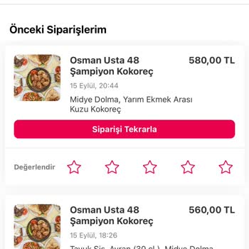 Yemeksepeti Teslim Edilmeyen Sipariş