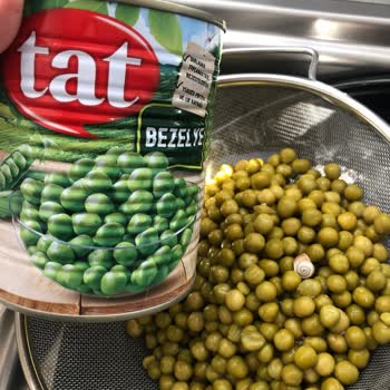 Tat Gıda Tat Bezelye Konservesinden Salyangoz Çıktı