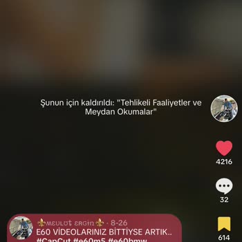 TikTok Community Rules Violation