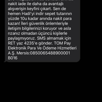 Hadi Tom Pay Hadiveresiye Üyeliğini İptal Etmek