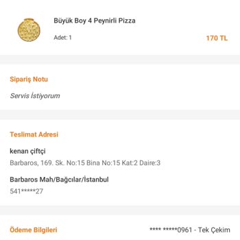 Sbarro Pizza Da Çıkan Böcek.
