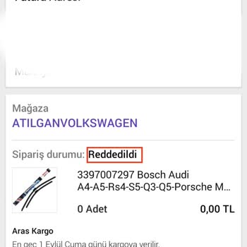 N11 Atılgan Volkswagen'den Alışveriş Konusunda Hayal Kırıklığı Yaşadım