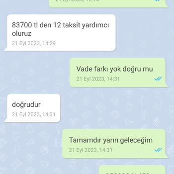 Uçar Motor Üsküdar Sahibinden Hesabı Yalan Yanlış Bilgiler Veriyor