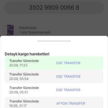 Aras Kargo Ege Transfer Merkezi