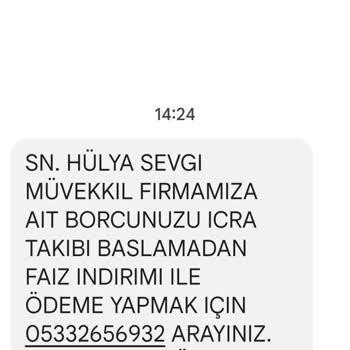 GMZ Hukuk Ciyim Haksız İcra Talebi Geldi