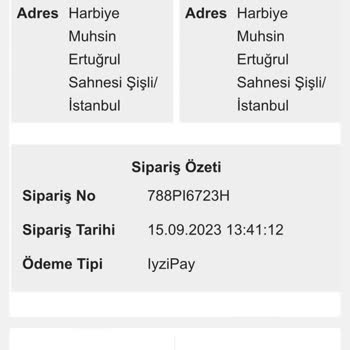 Oyku Wear Sipariş Teslimi Yapılmadı