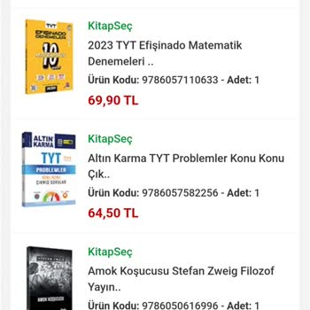 Kitap Seç İade Politikası Kargo Sorunu