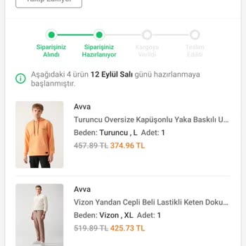Avva Ürünleri Kargoya Vermiyor!