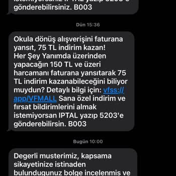 Vodafone Türkiye'de %99 Çekim Gücü Yanıltması