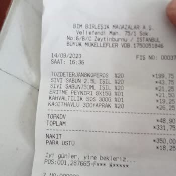 Peros Aldığım Deterjanın Kötü Çıkması