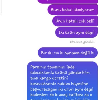 Özge Korkmaz Standart Denilen İki Elbisenin Bedenleri Aynı Değil