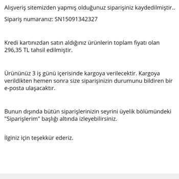 İsem Kitap Gelmeyen Kargo (Tedarik Aşamasında Gözüküyor)