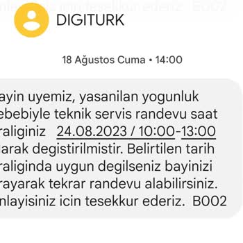 Digiturk'ün Kendi Yaptıkları Hatanın Bedelini Müşterinin Çekmesi