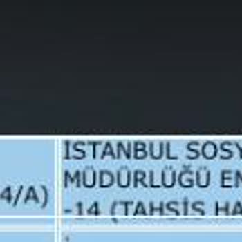 SGK Unkapanı 14 Tahsis Hazırlama