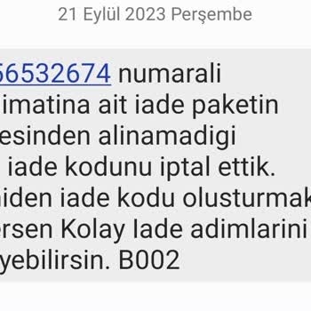 Trendyol'a Olan Güvenim Sarsıldı